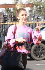 KAITLYN BRISTOWE Arrives at DWTS Studio in Los Angeles 11/17/2020