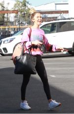 KAITLYN BRISTOWE Arrives at DWTS Studio in Los Angeles 11/17/2020