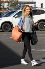 KAITLYN BRISTOWE Heading to DWTS Studio in Los Angeles 11/11/2020