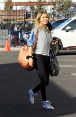 KAITLYN BRISTOWE Heading to DWTS Studio in Los Angeles 11/11/2020