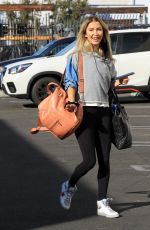 KAITLYN BRISTOWE Heading to DWTS Studio in Los Angeles 11/11/2020