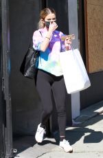 KAITLYN BRISTOWE Leaves DWTS Studio in Los Angeles 10/31/2020