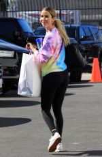 KAITLYN BRISTOWE Leaves DWTS Studio in Los Angeles 10/31/2020