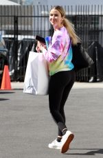 KAITLYN BRISTOWE Leaves DWTS Studio in Los Angeles 10/31/2020