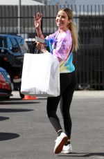 KAITLYN BRISTOWE Leaves DWTS Studio in Los Angeles 10/31/2020