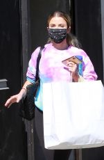 KAITLYN BRISTOWE Leaves DWTS Studio in Los Angeles 10/31/2020