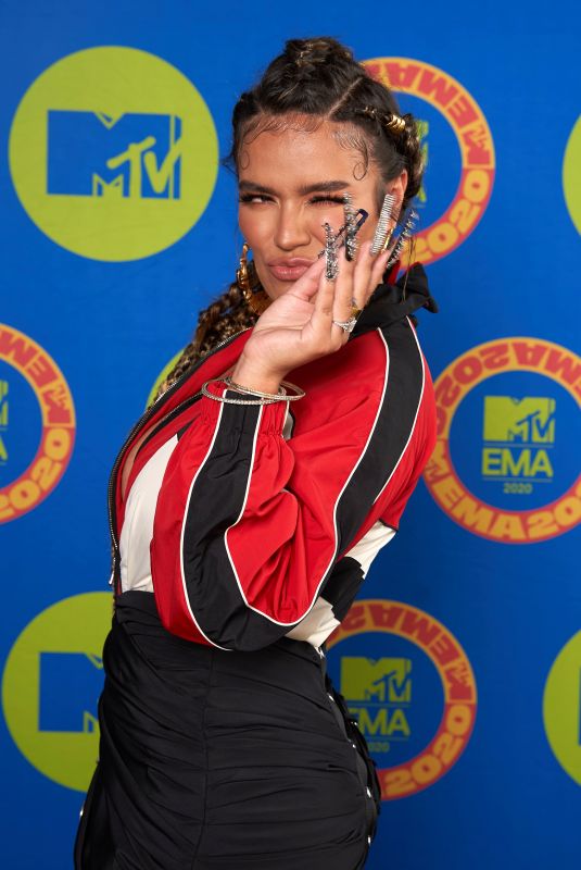 KAROL G at MTV European Music Awards 2020 in Miami 11/08/2020