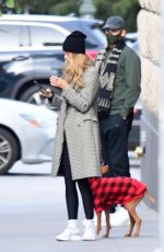 KATE BOCK Out with Her Dog in New York 11/21/2020