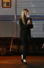 KATE HUDSON on the Set of Truth Be Told in Los Angeles 11/24/2020