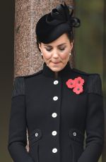 KATE MIDDLETON at Remembrance Sunday Service at Cenotaph in London 11/08/2020