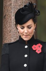 KATE MIDDLETON at Remembrance Sunday Service at Cenotaph in London 11/08/2020