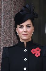 KATE MIDDLETON at Remembrance Sunday Service at Cenotaph in London 11/08/2020