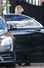 KATE MOSS Leaves Her Home in London 11/13/2020