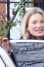 KATE MOSS Leaves Her Home in London 11/13/2020