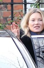KATE MOSS Leaves Her Home in London 11/13/2020