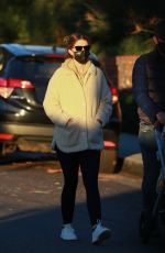 KATHERINE SCHWARZENEGGER and Chris Pratt Out with Their Daughter in Santa Monica 11/10/2020