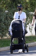 KATHERINE SCHWARZENEGGER and MARIA SHRIVER Out in Brentwood 11/15/2020