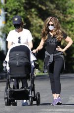 KATHERINE SCHWARZENEGGER and MARIA SHRIVER Out in Brentwood 11/15/2020