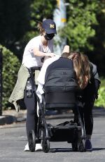 KATHERINE SCHWARZENEGGER and MARIA SHRIVER Out in Brentwood 11/15/2020