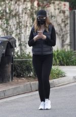 KATHERINE SCHWARZENEGGER Out in Santa Monica 11/08/2020