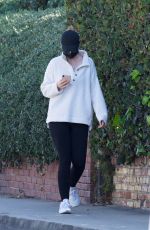 KATHERINE SCHWARZENEGGER Out Morning Walk in Brentwood 11/27/2020