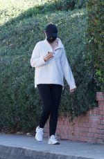 KATHERINE SCHWARZENEGGER Out Morning Walk in Brentwood 11/27/2020