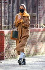 KATIE HOLMES and Emilio Vitolo Jr Out in New York 11/03/2020