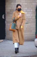 KATIE HOLMES and Emilio Vitolo Jr Out in New York 11/03/2020