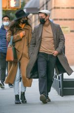 KATIE HOLMES and Emilio Vitolo Jr Out in New York 11/03/2020