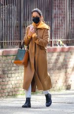 KATIE HOLMES and Emilio Vitolo Jr Out in New York 11/03/2020