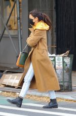 KATIE HOLMES and Emilio Vitolo Jr Out in New York 11/03/2020