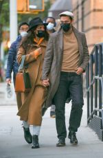 KATIE HOLMES and Emilio Vitolo Jr Out in New York 11/03/2020