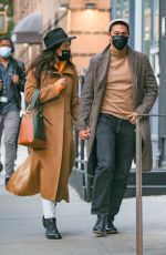 KATIE HOLMES and Emilio Vitolo Jr Out in New York 11/03/2020