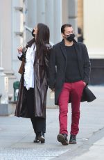 KATIE HOLMES and Emilio Vitolo Jr Out in New York 11/05/2020