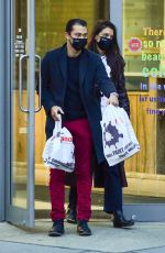 KATIE HOLMES and Emilio Vitolo Jr Out in New York 11/05/2020