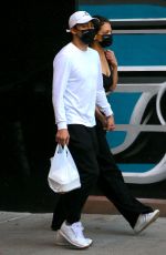 KATIE HOLMES and Emilio Vitolo Jr Out in New York 11/10/2020
