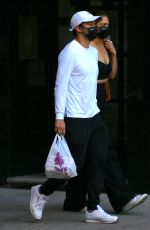 KATIE HOLMES and Emilio Vitolo Jr Out in New York 11/10/2020