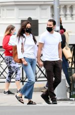KATIE HOLMES and Emilio Vitolo Jr Out in New York 11/22/2020