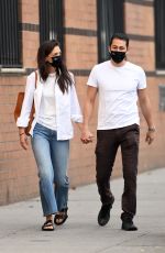 KATIE HOLMES and Emilio Vitolo Jr Out in New York 11/22/2020