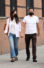 KATIE HOLMES and Emilio Vitolo Jr Out in New York 11/22/2020