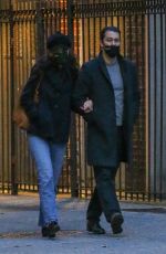 KATIE HOLMES and Emilio Vitolo Jr Out in New York 11/26/2020