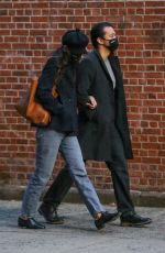 KATIE HOLMES and Emilio Vitolo Jr Out in New York 11/26/2020