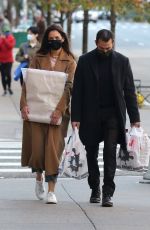 KATIE HOLMES and Emilio Vitolo Jr Out Shopping in New York 11/16/2020