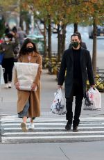 KATIE HOLMES and Emilio Vitolo Jr Out Shopping in New York 11/16/2020