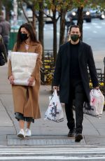 KATIE HOLMES and Emilio Vitolo Jr Out Shopping in New York 11/16/2020