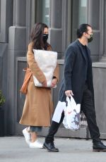 KATIE HOLMES and Emilio Vitolo Jr Out Shopping in New York 11/16/2020
