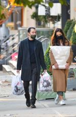KATIE HOLMES and Emilio Vitolo Jr Out Shopping in New York 11/16/2020