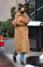 KATIE HOLMES Out and About in New York 11/14/2020