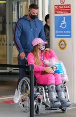 KATIE PRICE Out at Chelsea and Westminster Hospital 11/10/2020