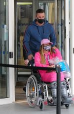 KATIE PRICE Out at Chelsea and Westminster Hospital 11/10/2020